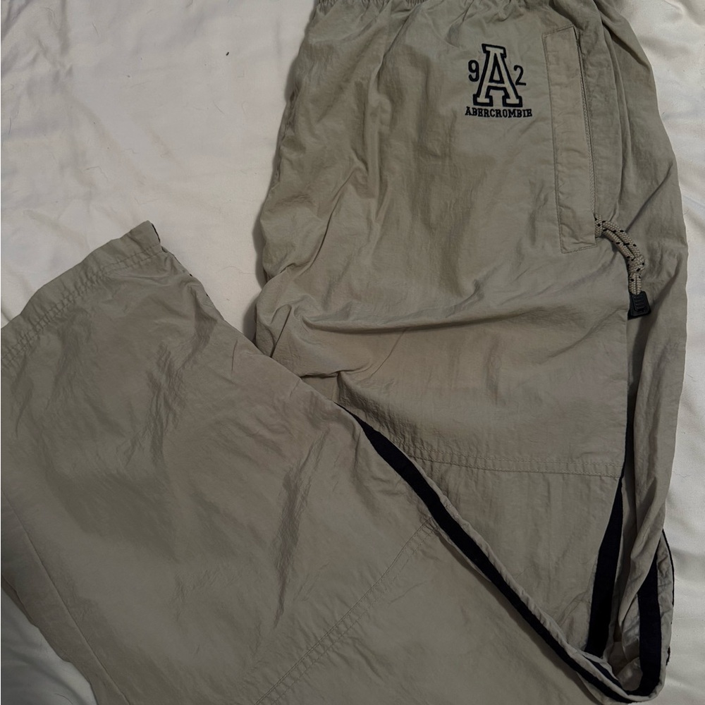 Vintage Abercrombie & Fitch Men's Beige Cargo Pants